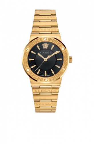 Goldfarbig Uhren 00820