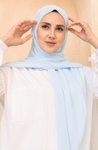 Baby Blue Scarf 15001-36