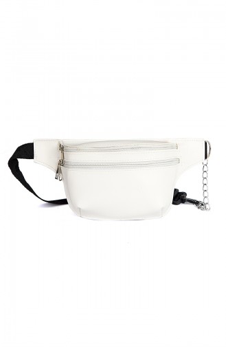 White Shoulder Bag 140437