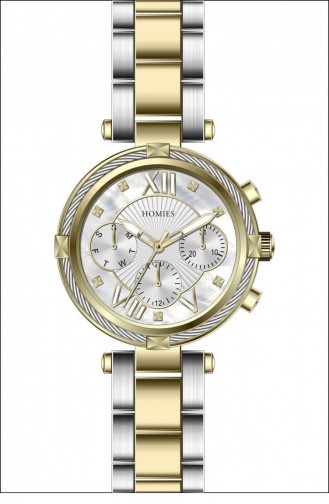 Silver Gray Wrist Watch 3242