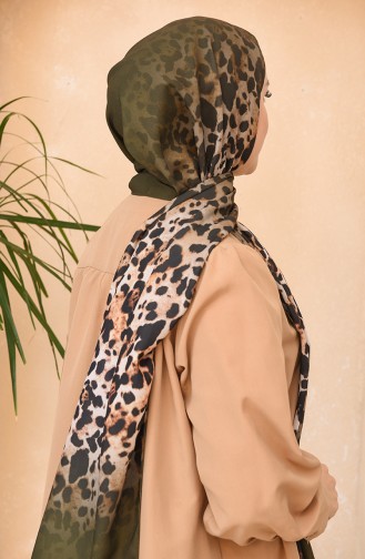 Khaki Schal 7200-08
