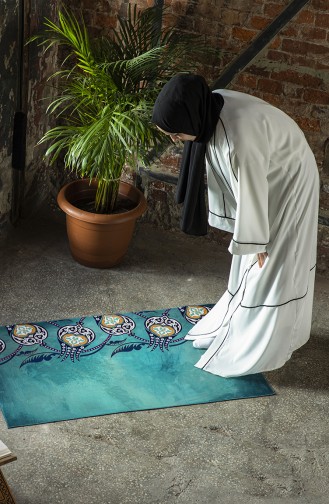 Green Praying Carpet 104-01