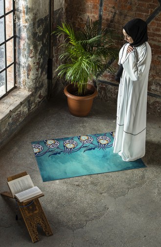 Green Prayer Rug 104-01