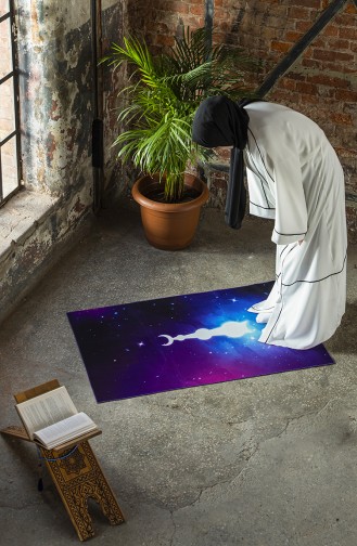 Purple Prayer Rug 112-01