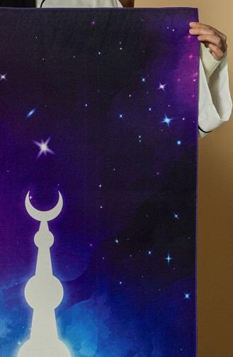 Purple Prayer Rug 112-01
