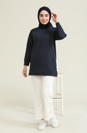 Navy Blue Tuniek 3351-02