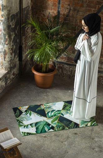 Green Praying Carpet 107-01