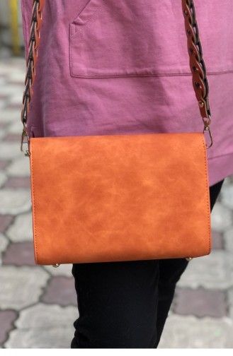 Orange Shoulder Bags 001480.TURUNCU