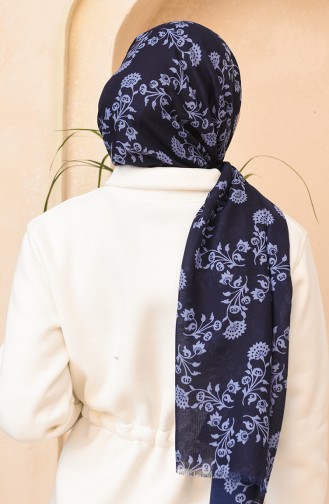 Navy Blue Sjaal 665-109