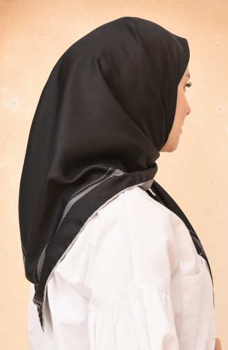 Schwarz Kopftuch 70208-02
