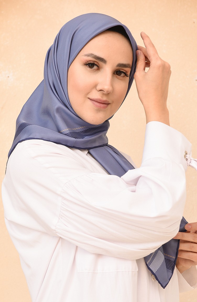 Blau Kopftuch 70208-07