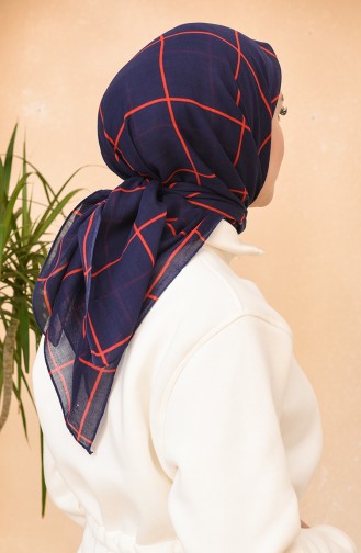 Navy Blue Hoofddoek 1064-07