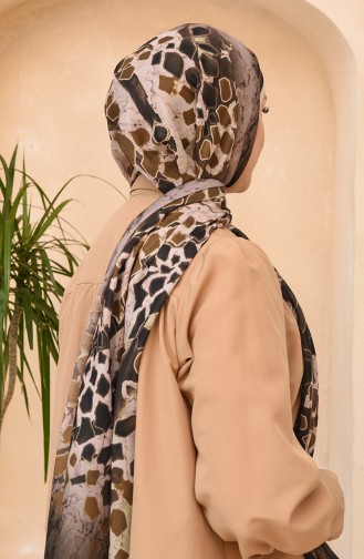 Khaki Shawl 0942-14