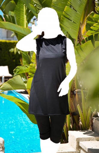 Black Swimsuit Hijab 126