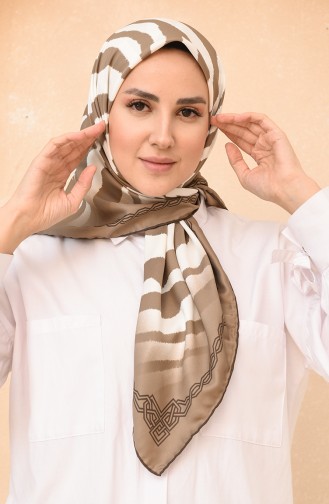 Cream Hoofddoek 70207-05