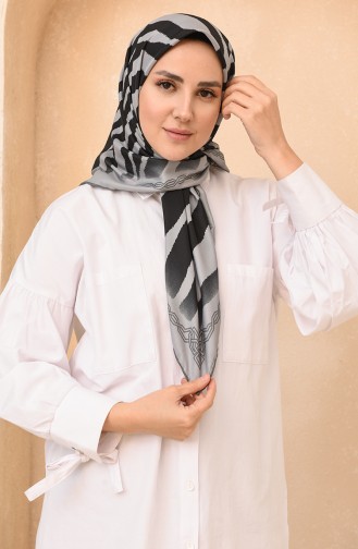 وشاح رمادي 70207-08