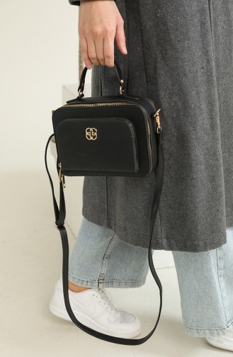 Black Shoulder Bags 3561-55