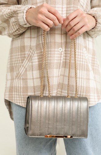 Gray Shoulder Bag 3628-24