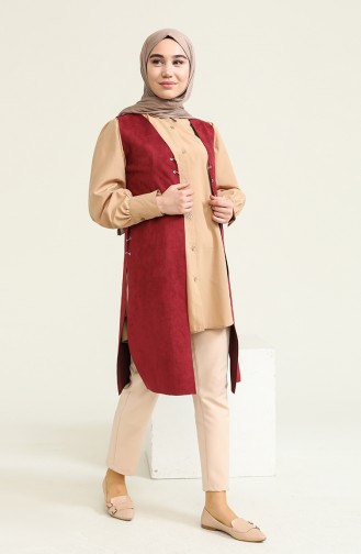Claret Red Waistcoats 4031-01