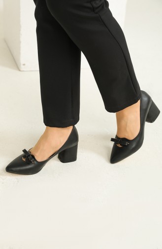 Schwarz Damen Ballerinas 1008M-01