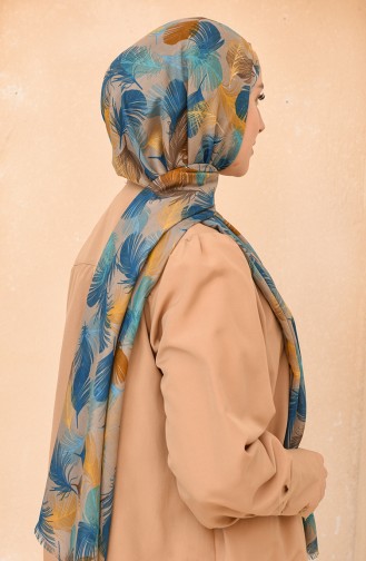 Oil Blue Sjaal 721-101