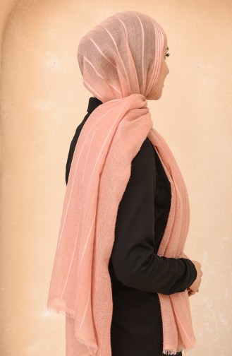 Simli Şal 8213-02 Somon