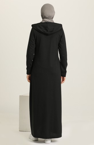 Black Abaya 3337-01