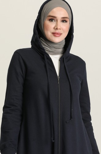 Dunkelblau Abayas 3337-02