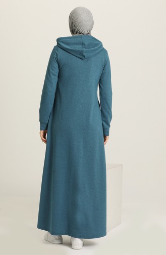 Oil Blue Abaya 3337-05