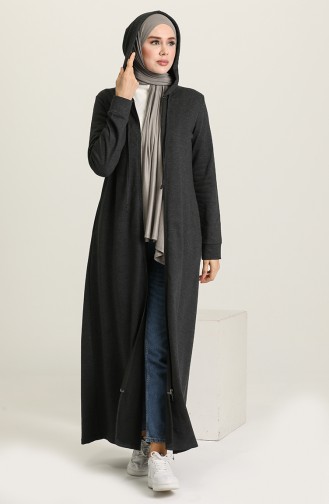 Anthracite Abaya 3337-06