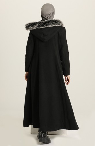 Hooded Coat 711930-01 Black 711930-01