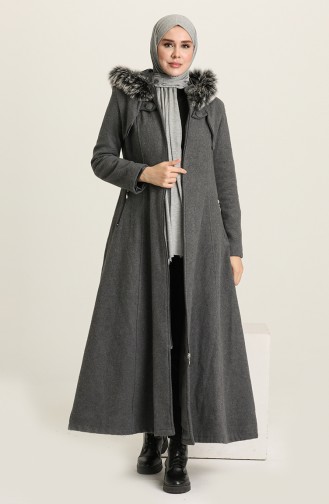 Hooded Coat 711930-02 Gray 711930-02