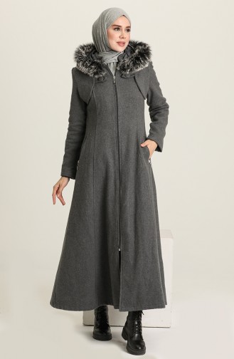 Hooded Coat 711930-02 Gray 711930-02