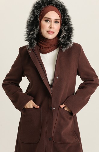 Dark Dusty Rose Coat 4007-07