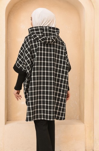 Black Poncho 4010F-01