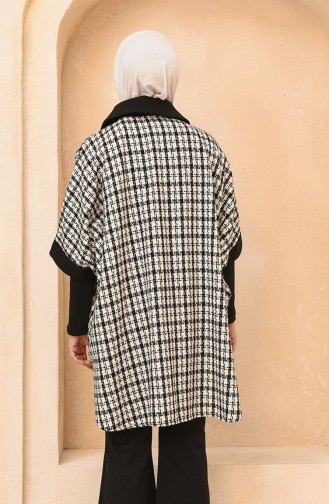 Schwarz Poncho 4012D-01