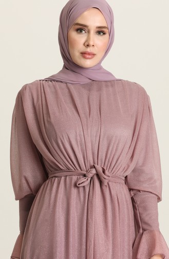 Habillé Hijab Lila clair 5367-24