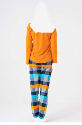 Orange Pyjama 1052878104.ORANJ