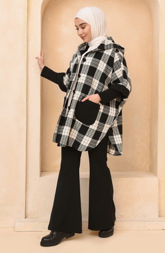 Black Poncho 4010A-01