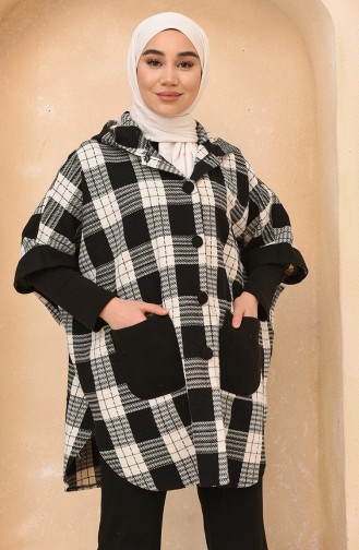 Black Poncho 4010A-01