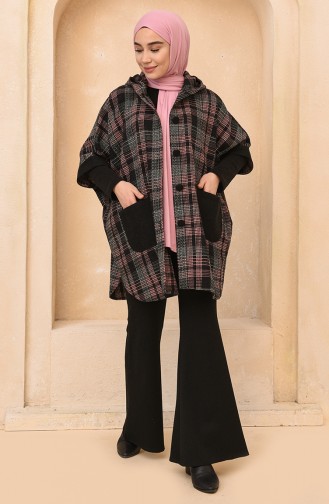 Dusty Rose Poncho 4010C-01