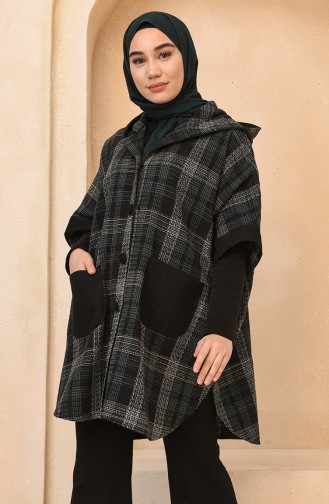 Emerald Green Poncho 4010C-02