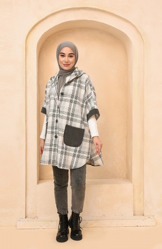 Naturfarbe Poncho 4010E-01