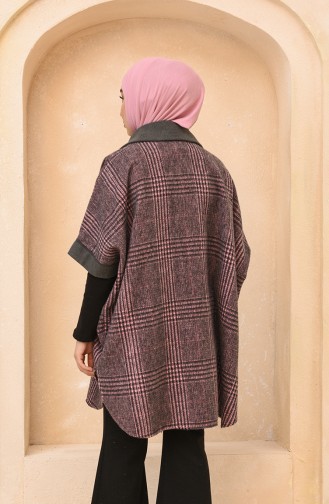 Dusty Rose Poncho 4011B-01