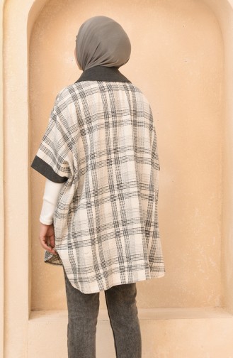 Naturfarbe Poncho 4012E-01