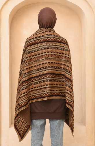 Beige Poncho 4374A-06