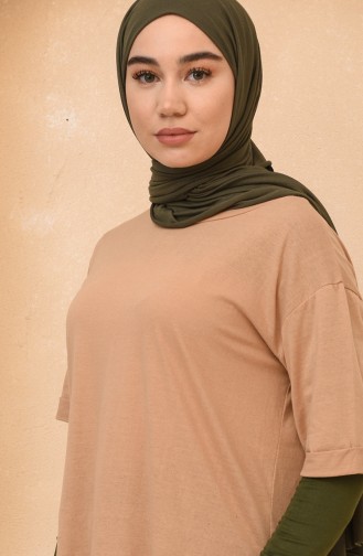 Khaki Neck Cover 8362-04