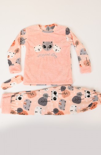 Pyjama Enfant Saumon 4578