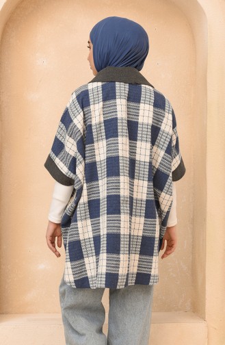 Indigo Poncho 4012A-02