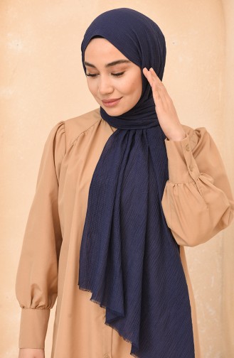 Light Navy Blue Sjaal 1058-22